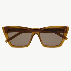 Saint Laurent 276 MICA TRANSPARENT COGNAC BROWN